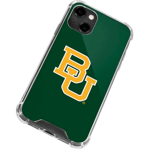 Baylor University BU - Green iPhone 14 Clear Case